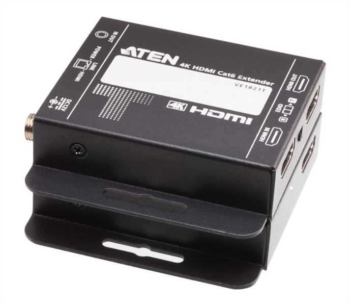 Удлинитель Aten ProAV-green: 4K HDMI Cat 6 Удлинитель с PoC (4K@40 м)