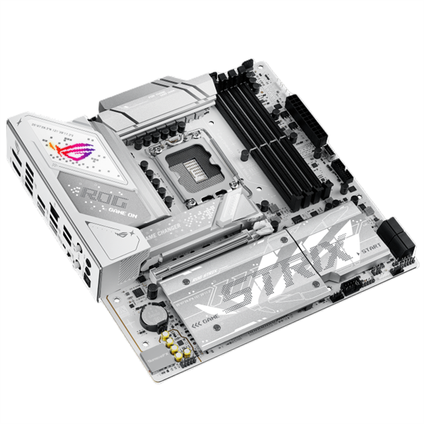 Материнская плата ASUS ROG STRIX B860-G GAMING WIFI, LGA1851, B860, 4*DDR5, 4*SATA, 4*M.2, 4*USB 3.2, 4*USB 2.0, Type-C, 2*PCIx16, DP+HDMI, ATX; 90MB1JF0-M0EAY0
