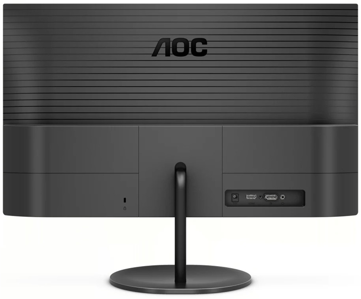 Монитор 27" AOC Q27V4EA 2560x1440, LED, 16:9, IPS, 250cd, 1000:1, 20M:1, 4ms, 178/178, HDMI, DP, 75Hz, Speakers, Tilt, Внеш, VESA, Black, 3y