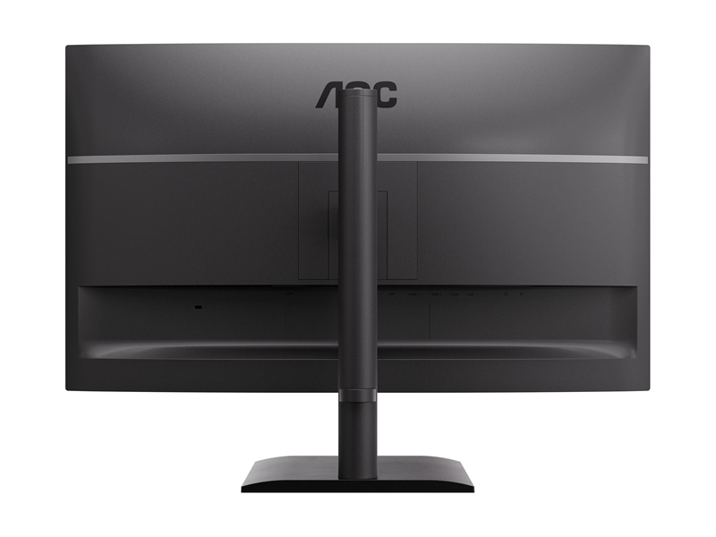 Монитор 27" AOC 3840x2160 WLED 16:9 IPS 400cd, 1200:1, 20M:1, 4ms, 178°/178°, 2xHDMI, DP, USB hub: 4*USB3.2, USB-C(90W), RJ45, 60Hz, Speakers, Tilt, Height, Swivel, Pivot, VESA, Internal, Black, 3y