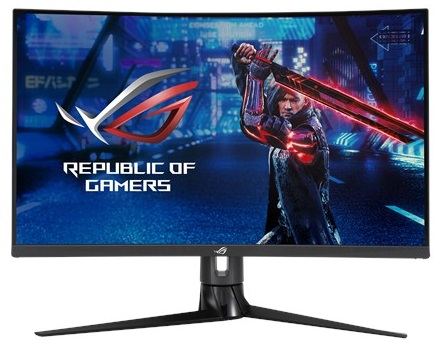 ASUS 31,5" ROG Strix XG32VC VA 1800R Curved 2560x1440 1ms 400cd 170Hz HDMI DP USB Type-C HDR400 Swivel HAS Black