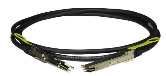 Кабель для стекирования QSFP+,40G,High Speed Direct-attach Cables,3m,QSFP+38M,CC8P0.32B(S),QSFP+38M,Used indoor (QSFP-40G-CU3M) (незначительное повреждение коробки)