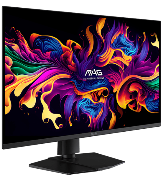 Монитор MSI MAG 322UP QD-OLED E16 31,5" 16:9 UHD(3840x2160) QD-OLED Flat,True Black 400, 0.03ms(GTG), 1,5M:1, 250nits, 2xHDMI, DP, Type-C, Tilt,Swivel,Height,Pivot,VESA,165Hz,Black,1y w-ty