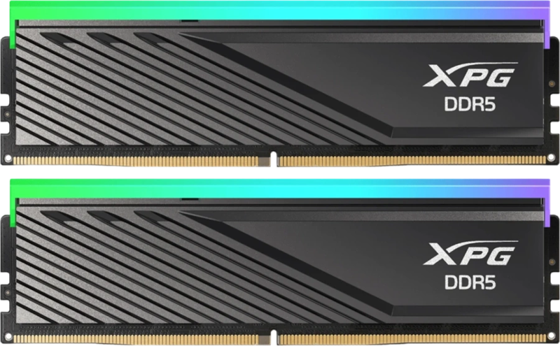 Оперативная память ADATA LANCER BLADE RGB DDR5 DIMM 32GB 5600MHz 2*16GB 46-45-45 1.1V BLACK DUAL TRAY