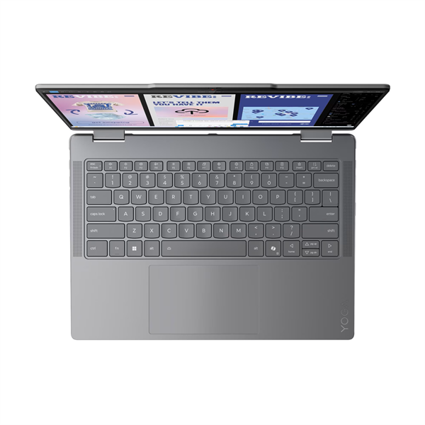 Ноутбук Yoga 7 2-in-1 14ILL10 14" 2.8K WQXGA+ (2880x1800) OLED 1100N Touch, Ultra 7 258V, 32GB Soldered LPDDR5x, 1TB SSD M.2, Arc Graphics 140V, WiFi7, BT, 5.0MP+IR Cam, 70Wh, 65W USB-C, NoOS, 1Y, 1.38kg