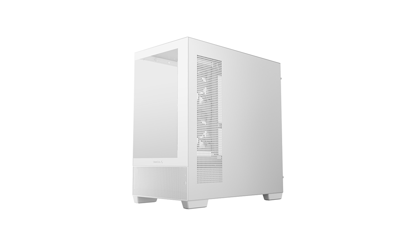 корпус Deepcool CG380 3F WH без БП, боковое окно (панорама), 3x120mm ARGB PWM вентилятора, белый, mATX (R-CG380-WHAGM3-G)