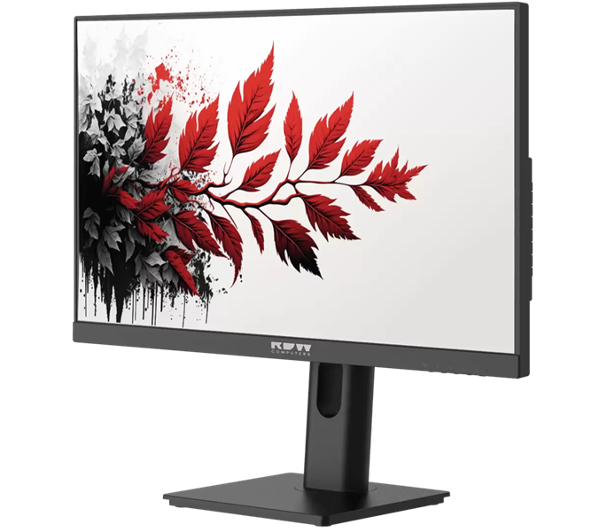 Монитор RDW2701K 1920x1080(FHD) IPS 100Hz 5мс 178°/178 300cd VGA HDMI DP 1*USB-B, 4*USB-A Рег. по высоте, Портретный режим, Поворот вокруг своей оси, Наклон, Внутренний Б (незначительное повреждение коробки)