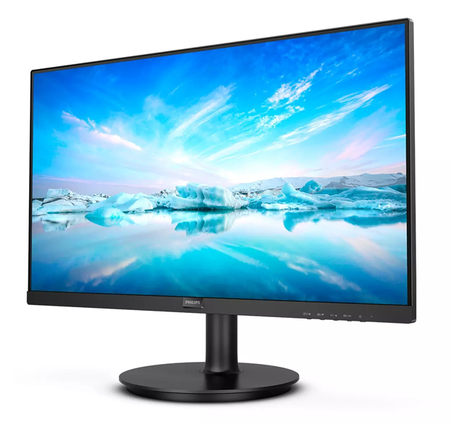 23,8" Philips 241V8LA 1920x1080 75Гц VA LED 16:9 4ms D-Sub HDMI Mega Infinity DCR 3000:1 178/178 250cd Tilt Speakers Black