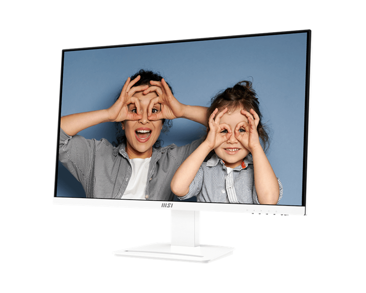 Монитор MSI PRO MP273QW E2 27" 16:9 WQHD(2560x1440)IPS Flat,1ms(MPRT),1300:1,100M:1,400nit,178/178,2xHDMI ,1xDP,Speaker,Tilt,VESA,100Hz,White, 1y w-ty