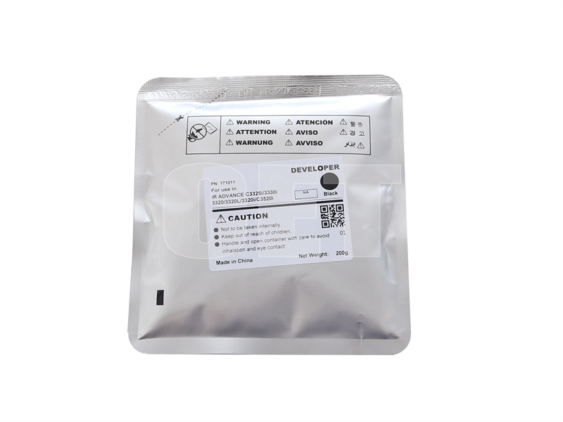 Тонеры и девелоперы Девелопер для CANON iR ADVANCE C3320/3325i/3330/3525i/3530i (CET) Black, 200г, 240000 стр., CET171011