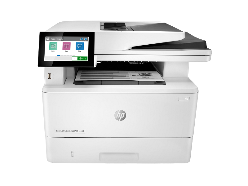 Многофункциональное устройство лазерное HP LaserJet Enterprise MFP M430f (p/c/s/f, A4, 1200dpi, 38ppm (40 HP high speed), 2Gb, 2trays 100+250, ADF 50, USB/GigEth, Duplex, cart. in box 3000)