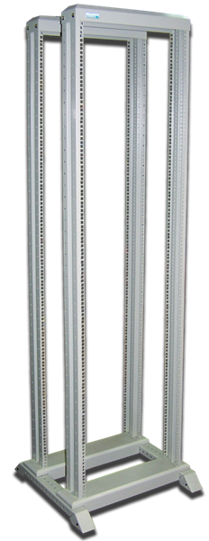 Стойка двухрамная 47U, 600x800, серая