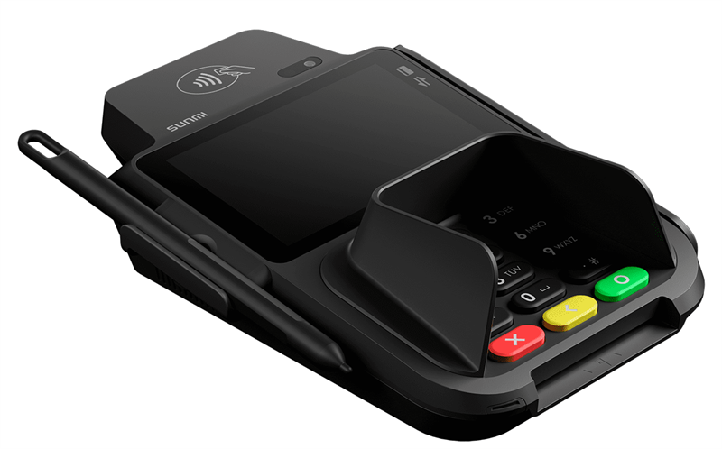Платежный терминал SUNMI P2 SMARTPAD CN&EN(1GB+8GB, MSR+IC+NFC, WIFI, 2*SAM, SD,EU Adapter)
