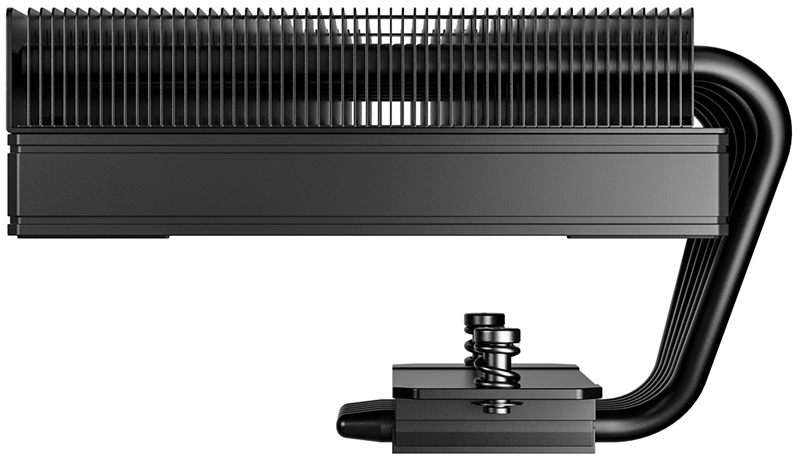 Кулер для процессора ID-COOLING IS-77-XT BLACK LGA1851/1700/1200/115X/AM5/AM4 низкопрофильный высота 77mm (18шт/кор, TDP 150W, PWM, 6 тепл.трубок + медная база, FAN 120mm) BOX