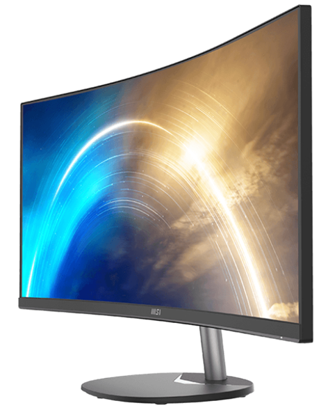 Монитор MSI PRO MP341CQ 34" 21:9 UWQHD(3440x1440) VA Curve1500R, 1ms(MPRT), 3000:1,100M:1,300nit,178/178,2xHDMI 2.0,DP 1.2,Tilt,Speaker,VESA,100Hz,Black,1y w-ty