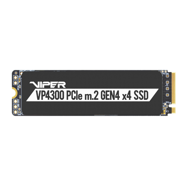 Твердотельный накопитель Patriot Viper VP4300 1TB M.2 2280 NVMe PCIe 4.0 x4 R7400/W5500 TBW 1000TB DRAM-Buffered 3D NAND TLC