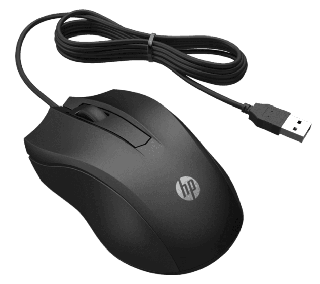 мышь HP Wired Mouse 100 EURO cons