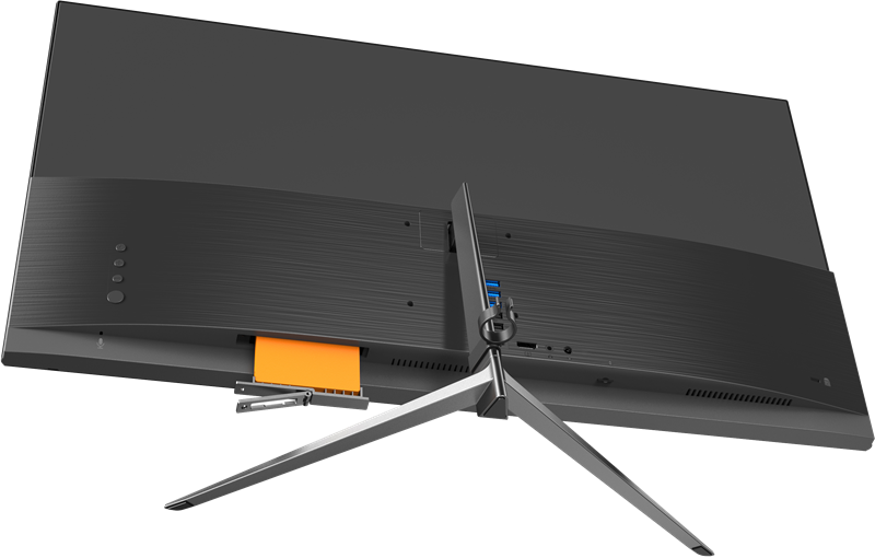 Моноблок IRBIS MB2700 27" AIO, CPU intel I5-1135G7, 27" LCD (1920x1080IPS), 16GB PCDDR4 2400MHZ+512GB, 1*1 AC wifi,brush dark grey, EU adapto (после ремонта, царапины на корпусе, сильные повреждения коробки)