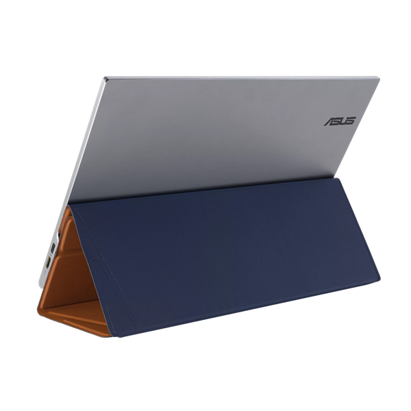 ASUS 13.3" MQ13AH OLED USB-Portable Monitor, 1920x1080, 5ms, 250cd/m2, 1000:1, 178°/178°, Mini-HDMI, USB Type-C, HDR10, 60Hz, Pivot Auto-Rotate, Antibacterial treatment, DarkGray, 90LM07EV-B01170