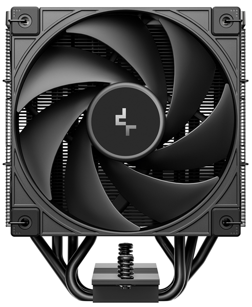 Кулер для процессора DEEPCOOL AK400 G2 LGA1851/1700/1200/115X/AM5/AM4 (12шт/кор, TDP 220W, PWM, Fan 120mm, 4 тепл. Трубки, Wood-grain top cover, черный) RET (R-AK400G2-BKNNMN-GJD)