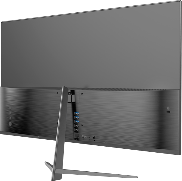 Моноблок IRBIS MB2382 Breeze 23.8" AIO, CPU intel N4020, 23.8" LCD (1920x1080IPS), 8GB + 256GB SATA SSD, AC wifi, brush dark grey, with RJ45, EU adap (После ремонта, потертости, царапины, повреждения коробки)