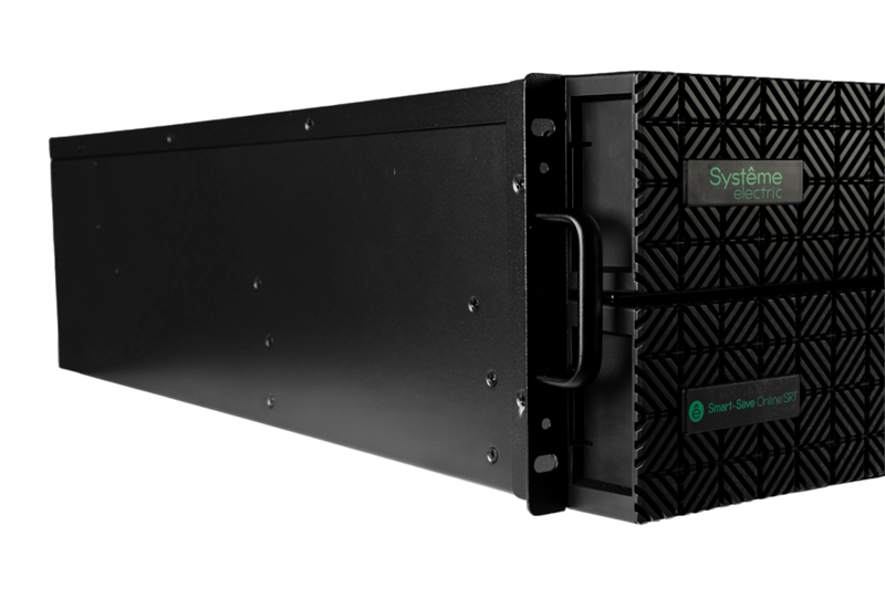 Источник бесперебойного питания Systeme Electric Smart-Save Online SRT, 6000VA/6000W, On-Line, Extended-run, Rack 4U (Tower convertible), LCD, 5xC13, 3xC19, USB, RS-232, Pre-Inst. Web/SNMP