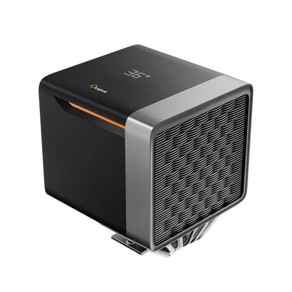 Кулер для процессора Ocypus Delta A62 EX BK Digital, 2x120mm ARGB FAN, Top Display Panel, 6 HEAT PIPES, 4-PIN PWM, 600-1800 RPM, 31DBA, HYDRO BEARING, LGA115X/1200/1700/18XX, AM4/AM5