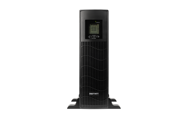 Источник бесперебойного питания SMARTWATT ИБП линейно-интерактивный SIN, 3000/2400 ВА/Вт, стоечный/напольный, LCD дисплей, IEC C13 - 6 шт., Schuko CEE7/4 - 1 шт. (3703020030004)