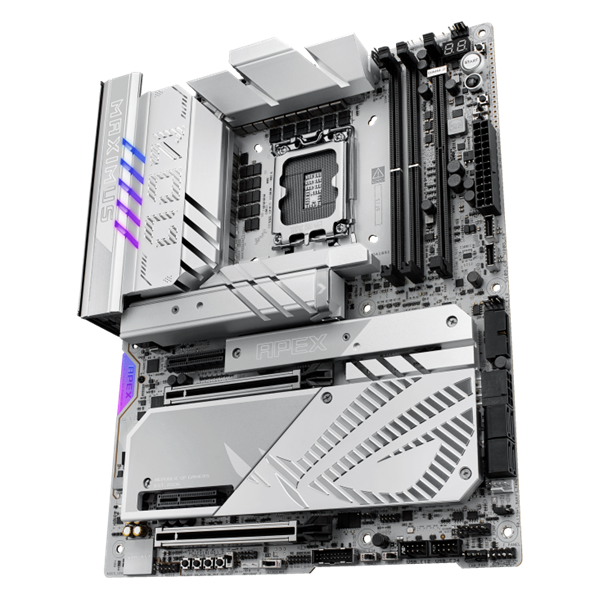 Материнская плата ASUS ROG MAXIMUS Z890 APEX, LGA1851, Z890, 2*DDR5, 4*SATA, 6*M.2, 8*USB 3.2, Type-C, 2*PCIx16, 2*PCIx4, 2*Thunderbolt™ 4, ATX; 90MB1IP0-M0EAY0
