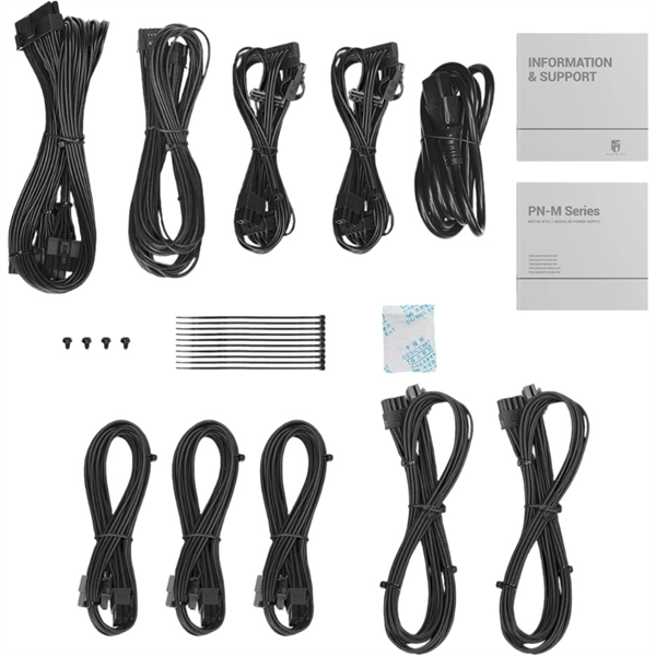 Блок питания Deepcool GAMERSTORM PN850M (ATX 3.1, 850W, Full Cable Management, PWM 120mm fan, Active PFC, 80+ GOLD, Gen5 PCIe) RET (R-PN850M-FC0B-WGEU)