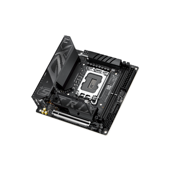 Материнская плата ASUS ROG STRIX B860-I GAMING WIFI, LGA1851, B860, 2*DDR5, 4*SATA, 2*M.2, 6*USB 3.2, Type-C, 1*PCIx16, DP+HDMI, mITX; 90MB1JB0-M0EAY0