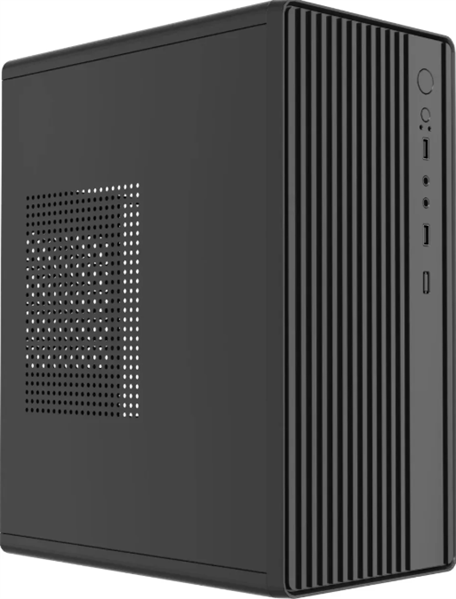 корпус Accord ACC-M258-01B black w/o PSU mATX 1x80mm 2xUSB2.0 audio