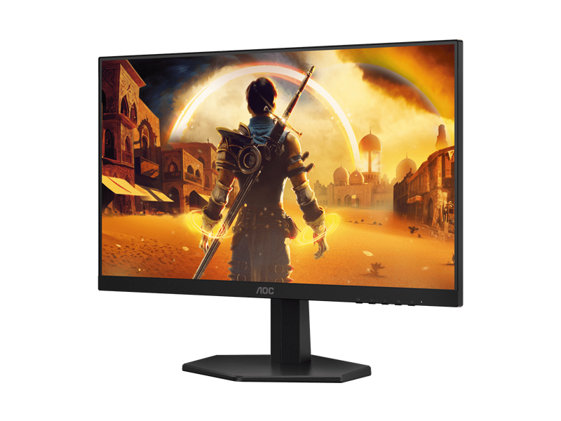 Монитор 23,8" AOC Gaming 1920x1080 WLED 16:9 IPS 300cd, 1000:1, 80M:1, 1ms, 178°/178°, HDMI, DP, 180Hz, Tilt, VESA, Internal, Black, 3y