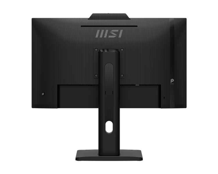 Монитор MSI PRO MP272PMG 27" 16:9 FHD(1920x1080) IPS Flat,Webcam,4ms(GTG),1500:1,100M:1,300nit,1xHDMI,1xDP,1xVGA,2xUSB-A,1xUSB-B,Speaker,Tilt,Swivel,Height,Pivot,VESA,120Hz,Black,1y war-ty