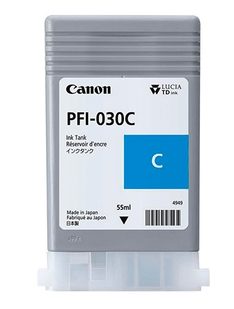 CANON Pigment Ink PFI-030 Cyan (TM240/TM340) 55ml