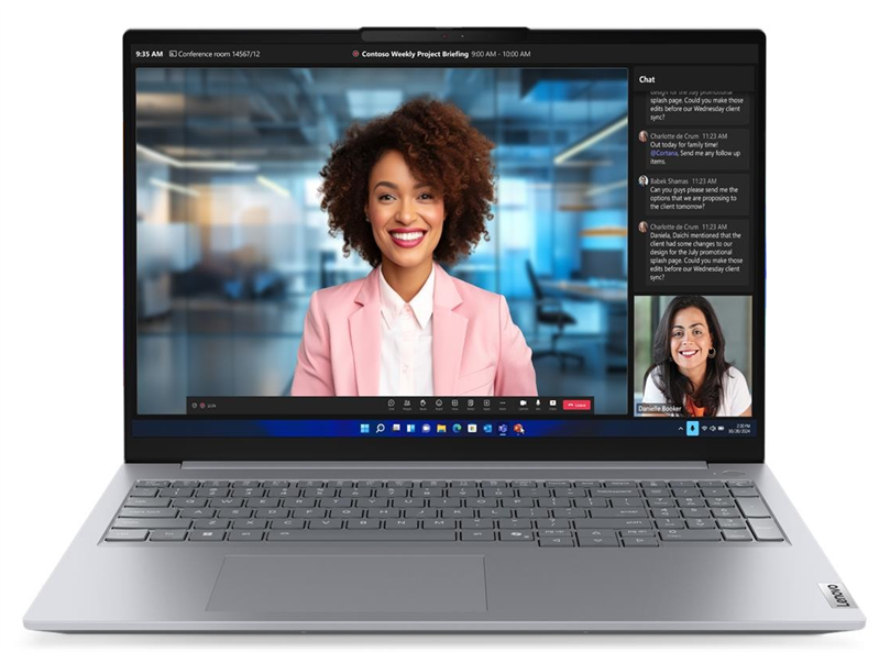 Ноутбук Lenovo ThinkBook 16 G8 IAL 16" WUXGA (1920x1200) IPS 300N Ultra 7 255H, 1x16GB DDR5-5600, 512GB SSD M.2, Intel Graphics, WiFi6E, Kb Ru/Eng,BT, FPR, TPM2, FHD Cam, 45Wh, 65W USB-C, noOS, 1Y, 1.7kg
