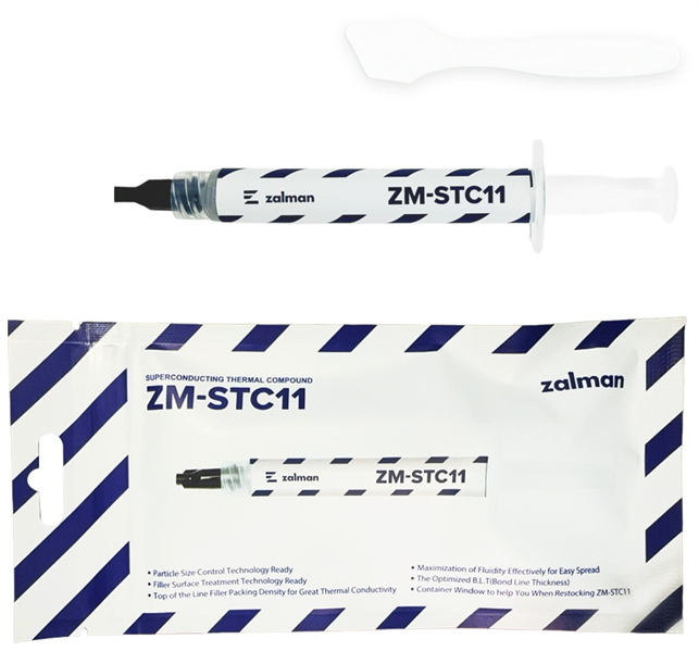 Термопаста Zalman ZM-STC11 thermal compound, syringe, 2.0g