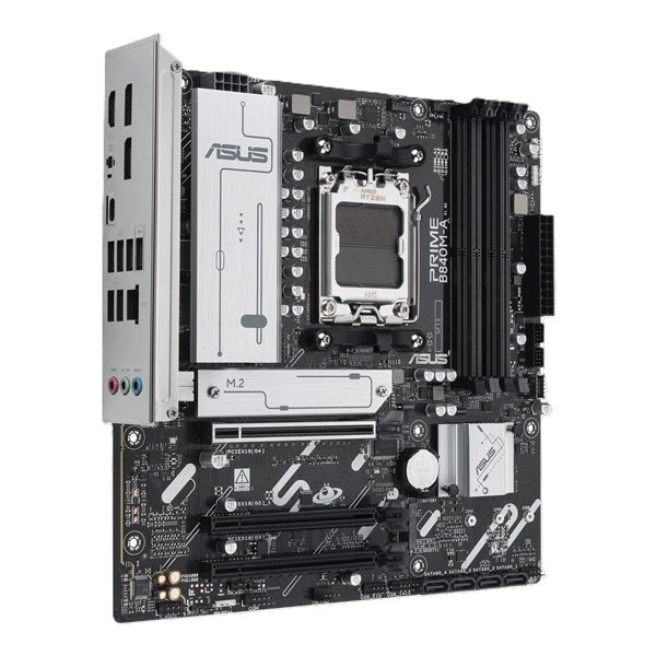 Материнская плата ASUS PRIME B840M-A-CSM, AM5, B840, 4*DDR5, 4*SATA, 3*M.2, 2*USB 3.2, 4*USB 2.0, Type-C, 4*PCIx16, 2* DP+HDMI, mATX; 90MB1J10-M0EAYC