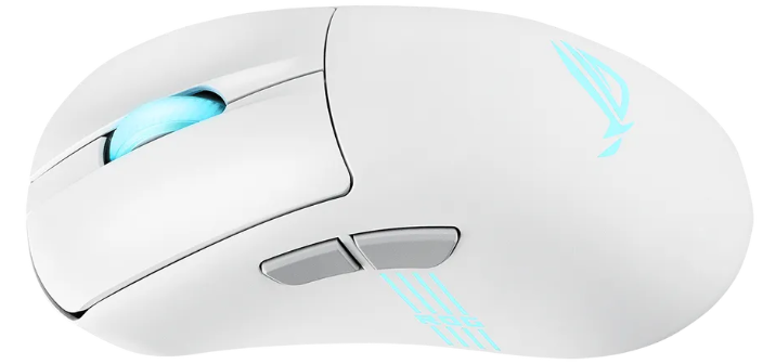 Мышь ASUS ROG KERIS II ORIGIN, 54g, Wired, 2.4GHz RF, Bluetooth 5.1, 42K DPI sensor, 5 Programmable Buttons, White