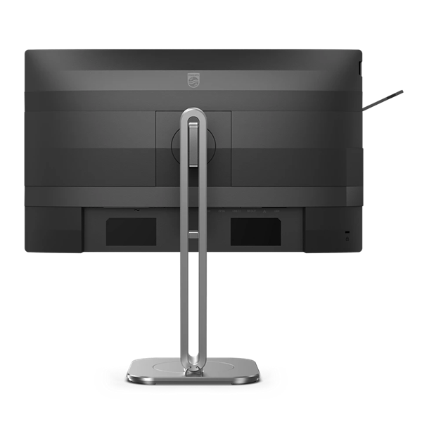 Монитор 23,8" Philips 24B2U4301 1920x1080 WLED 16:9 IPS 300cd, 1500:1, 4ms, 50M:1, 178°/178°, HDMI, DP, USB Hub: 3xUSB3.2, USB-C(100W), RJ45, Speak, 120Hz, Tilt, Height, Swivel, Pivot, Int, VESA, Charcoal, 3y