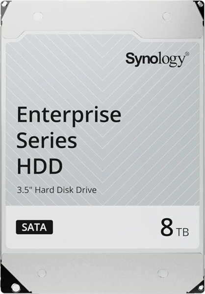 Жесткий диск Synology HDD SATA 3,5" 8Tb, 7200 rpm, 256Mb buffer, MTTF 2,5M, 1YW