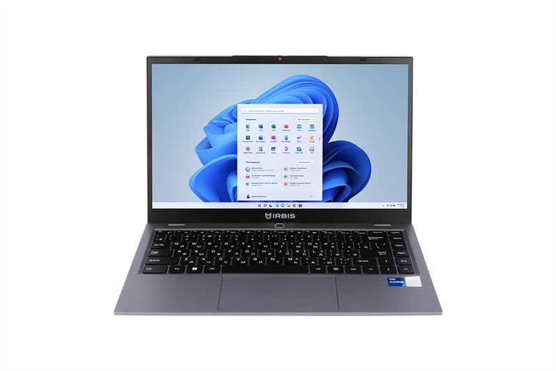 Ноутбук IRBIS SmartBook 14NBP3003 14" FHD (1920x1080) IPS 300cd,Core i5-1250P,16Gb LPDDR5-5600,512Gb SSD,Wi-Fi 6+BT5.2,45Wh,Metal case,FP,TPM 2.0,1 type C full function,1.55kg,Grey,1y,no OS