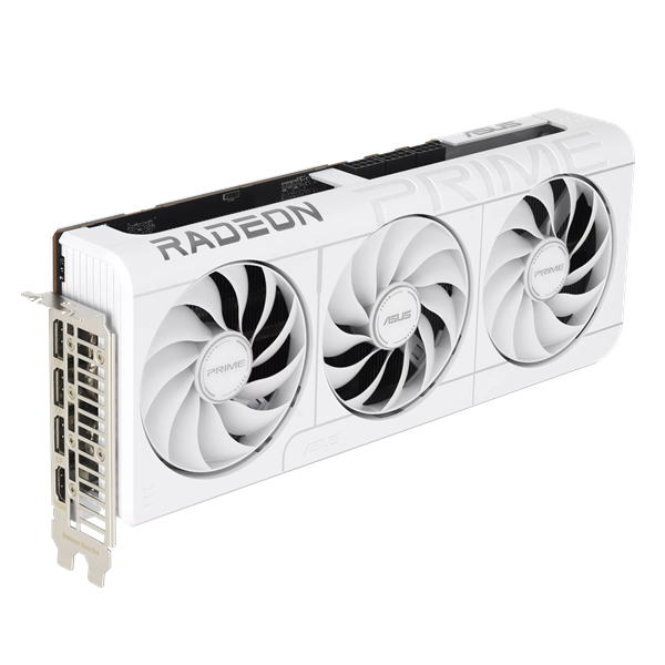 Видеокарта ASUS PRIME-RX9070XT-O16G-WHITE//RX9070XT HDMI DP*3 16G D6; 90YV0L75-M0NA00