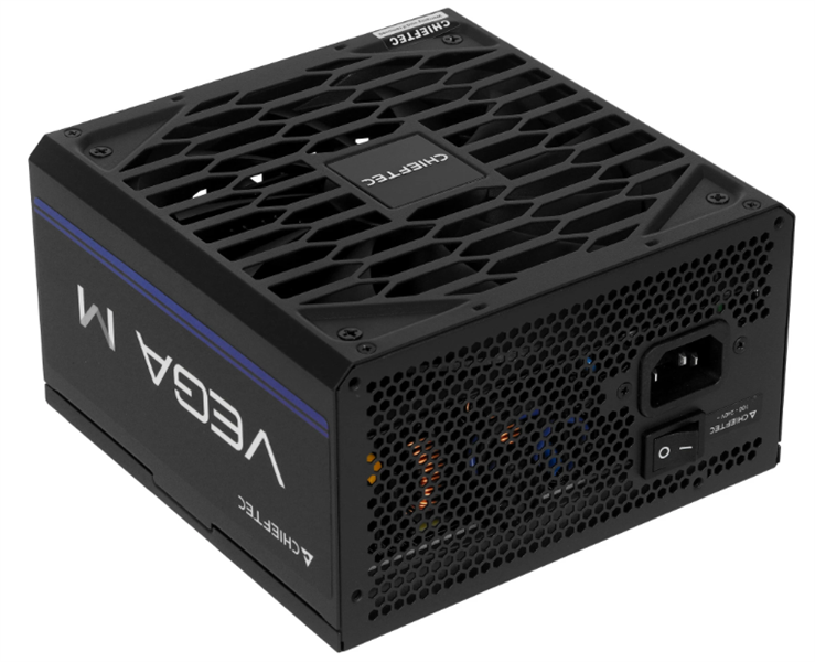 Блок питания Chieftec Vega M PPG-1000-C (ATX 3.1, 1000W, 80 PLUS GOLD, Active PFC, 135mm fan, Gen5 PCIe, Full Cable Management) Retail