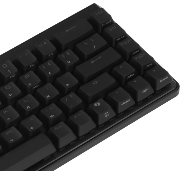 Клавиатура ASUS M605 ROG FALCHION ACE HFX, Wired, 65%, PBT, RGB Lighting, Black