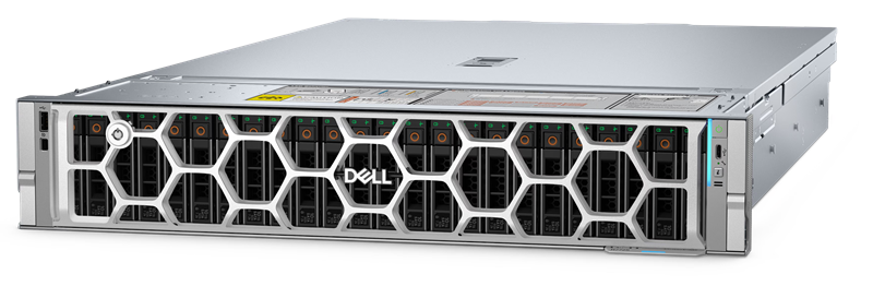 Сервер DELL PowerEdge R7725 2U/16SFF + 8NVMe/2x9175F/noMEM/2x965I/1x480GB SATA/2x6,4TB NVMe MU/2x3200W/BR 57414 OCP/Qlogic 2772 LP/ BOSS N1 1x480GB/RC4/bezel/noTPM/IDRAC10 ENT/rails/1YWARR