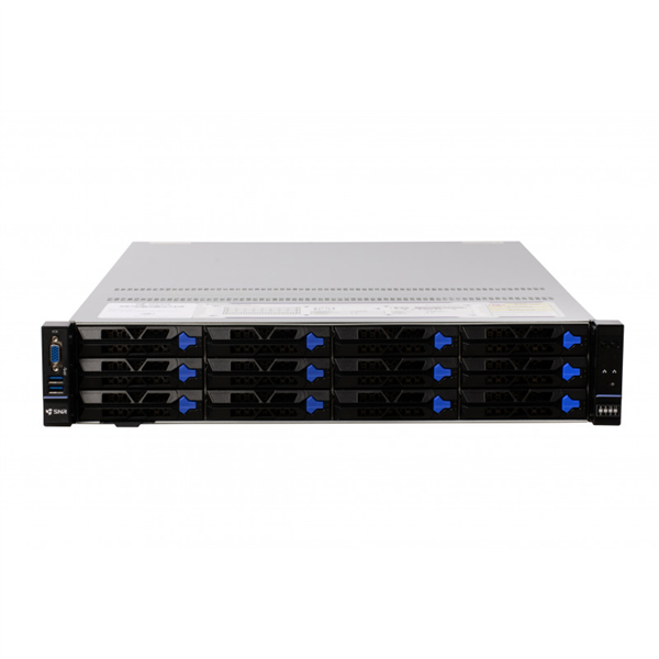 Серверная платформа SNR-SR2412LE-S Rack 2U, 1xAMD EPYC SP5, 12xDDR5/6400MHz(upto 3TB), 12xHDD LFF/SFF SATA/SAS, noRAID, 5xPCIe 5.0, 2x1GbE, 2x1300W, Rails