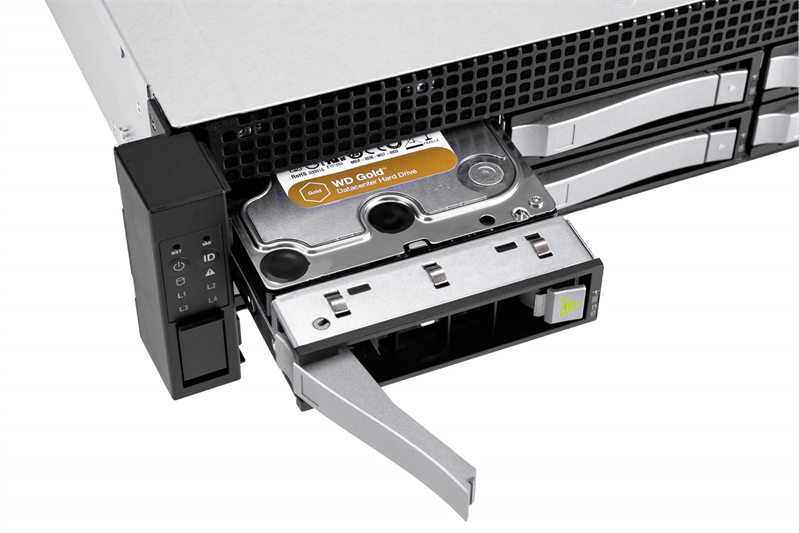 InWin IW-RS208-07/8038mm fan*4/Mini-SAS HD backplane(12G)/ rear 2.5"HDD module/PDB AcBel R2CU6801A/Acbel R1CA2801A, Platinum, CRPS 800W (one module)*2/ 2.5" Screwless hot-swap SSD