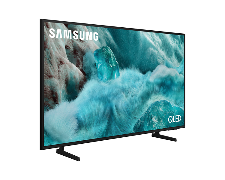 Телевизор Samsung QLED TV QE55Q7FAAUXRU, 55', QLED, 4K 3840x2160, 60Hz, Tizen Smart TV, 20W, Tuner (DVB-T2/C/S2, PAL,SECAM), HDMI, USB, CI+, Wi-Fi, BT, LAN, VESA 200x200, Black