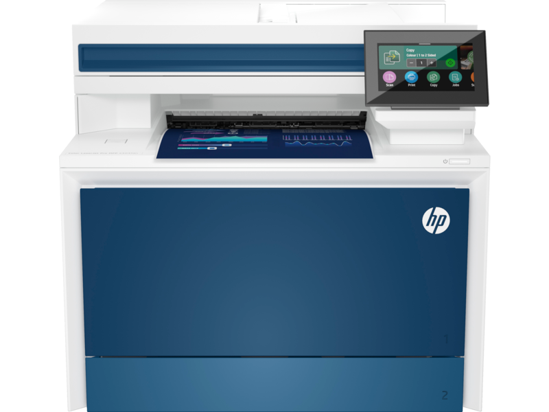 Лазерное многофункциональное устройство HP Color LaserJet Pro MFP 4303fdn (p/c/s/f, A4,600 dpi,33(35)ppm,512Mb,2 trays 50+250,4.3'' touch display,Duplex, DADF50,USB/GigEth/4 cart.in box black 2000&cmy1000 pages, repl. W1A79A)